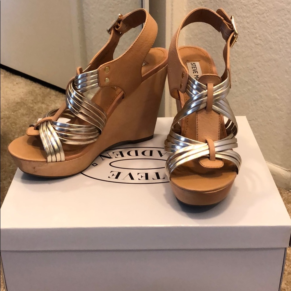 Steve Madden Wooden Wedges